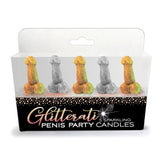 Glitterati - Penis Party Candles - Mr and Mrs D's